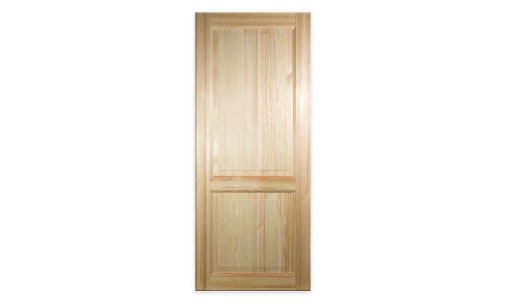Дверь Царговая Экошпон, модель 31 беленый дуб, 80 см.