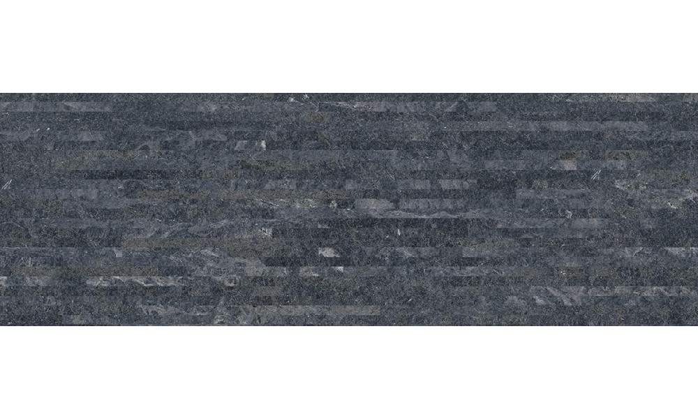 Плитка настенная Alcor черный мозаика, 20х60 - 1,2 м2/10 шт.