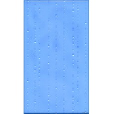 Декор "Бриз 1" голубой (капли целые)
