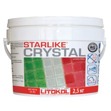 Затирка LITOCHROM Starlike CRYSTAL, 2,5 кг.