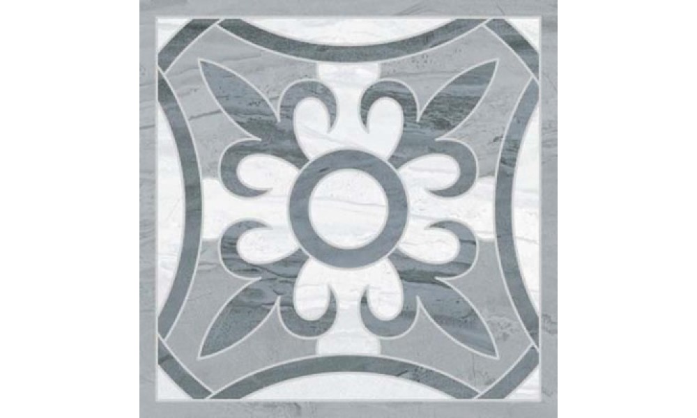Плитка М45х45 ETHEREAL Декор Серый - 1,42/36,92