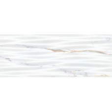 Плитка облицовочная 230х600х8,5мм Finezza, белая рельеф