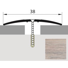 Порог-стык 38мм х 0,9м дуб хельсинки