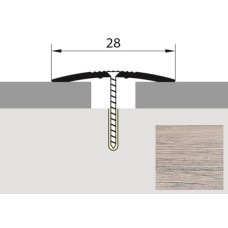 Порог-стык универсальный 28мм х 1,8м дуб хельсинки