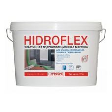 Гидроизоляционная мастика HIDROFLEX, 17 кг.