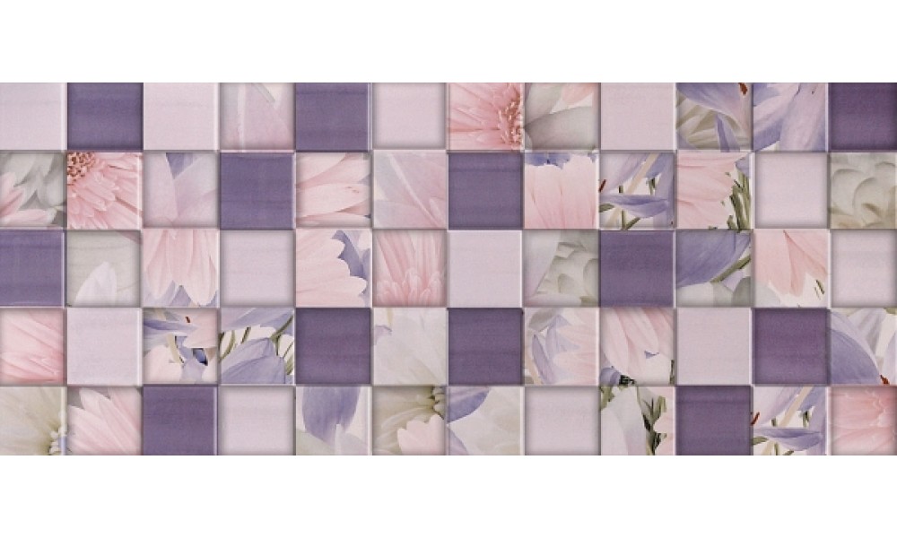 Плитка настенная Aquarelle lilac wall 03 250х600 мм - 1,2/57,6