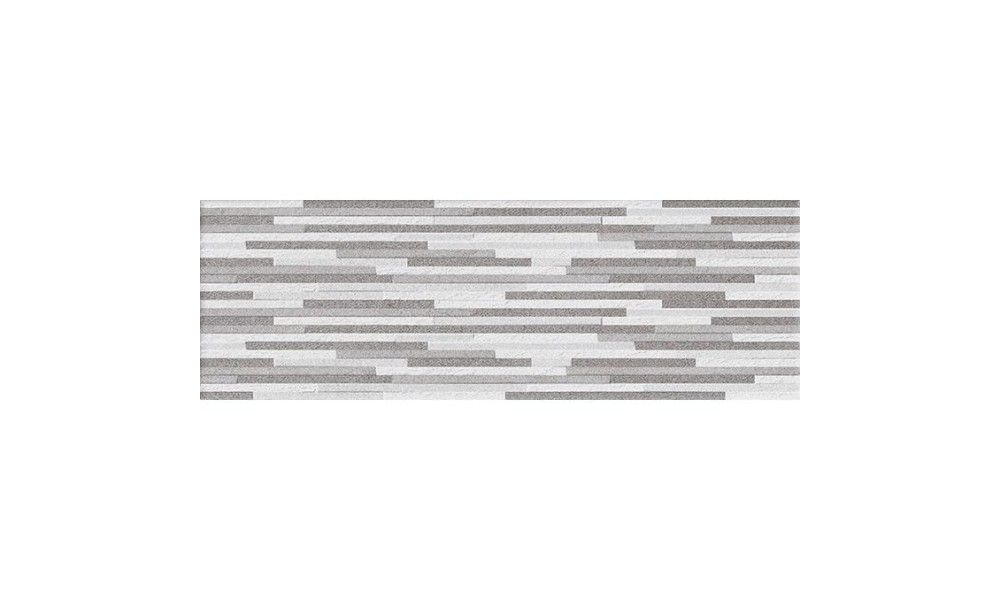 Плитка настенная Vega серый мозаика, 20х60 - 1,2 м2/10 шт.