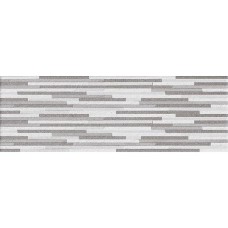 Плитка настенная Vega серый мозаика, 20х60 - 1,2 м2/10 шт.