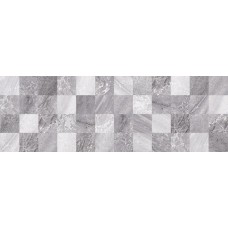 Плитка настенная Мармара серый мозаика, 20х60 - 1,2 м2/10 шт.