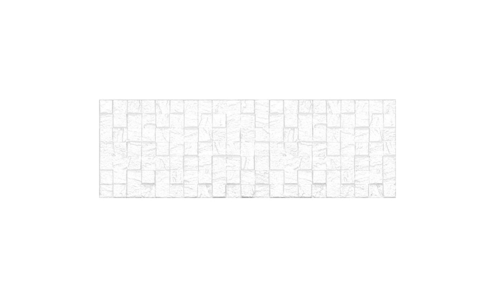Плитка настенная Eridan белый мозаика, 20х60 - 1,2 м2/10 шт