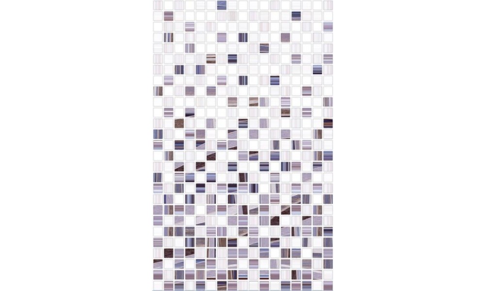 Плитка облицовочная 250х400 Мозаика Нео, фиолетовая