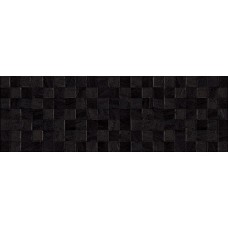 Плитка настенная Eridan черный мозаика, 20х60 - 1,2 м2/10 шт
