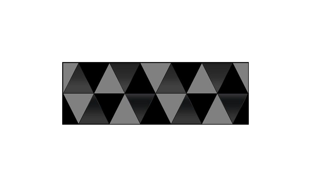 Декор Sigma Perla черный, 20х60 - 5 шт.