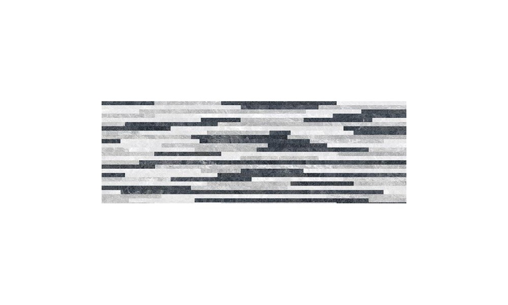 Плитка настенная Alcor белый мозаика микс, 20х60 - 1,2 м2/10 шт.
