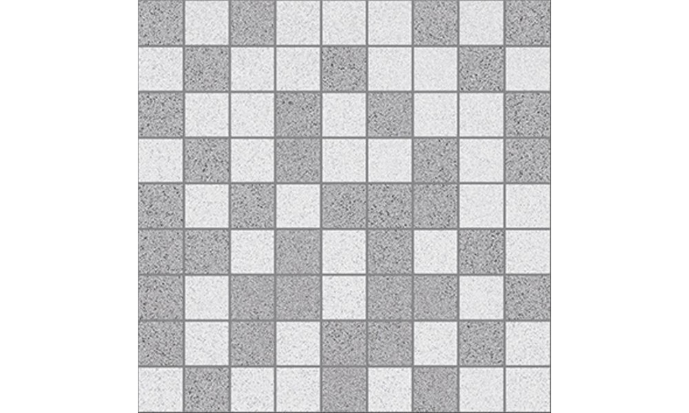 Мозаика Vega темно-серый + серый  30х30 - 0,9 м2/10 шт.