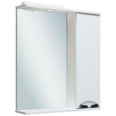 Зеркало-шкаф "Руно Барселона 65" навесной, правый, белое