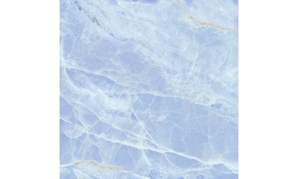 Керамический гранит (600х600х10мм) Sardinia, синий глазурованный лаппатированный