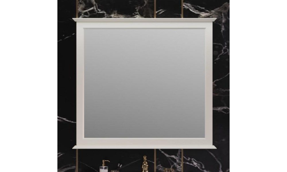 Зеркало Кантара 105, цвет слоновая кость