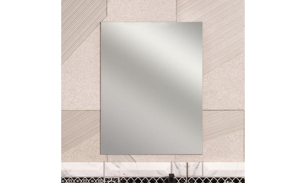 Зеркало Треви 60, цвет серый матовый