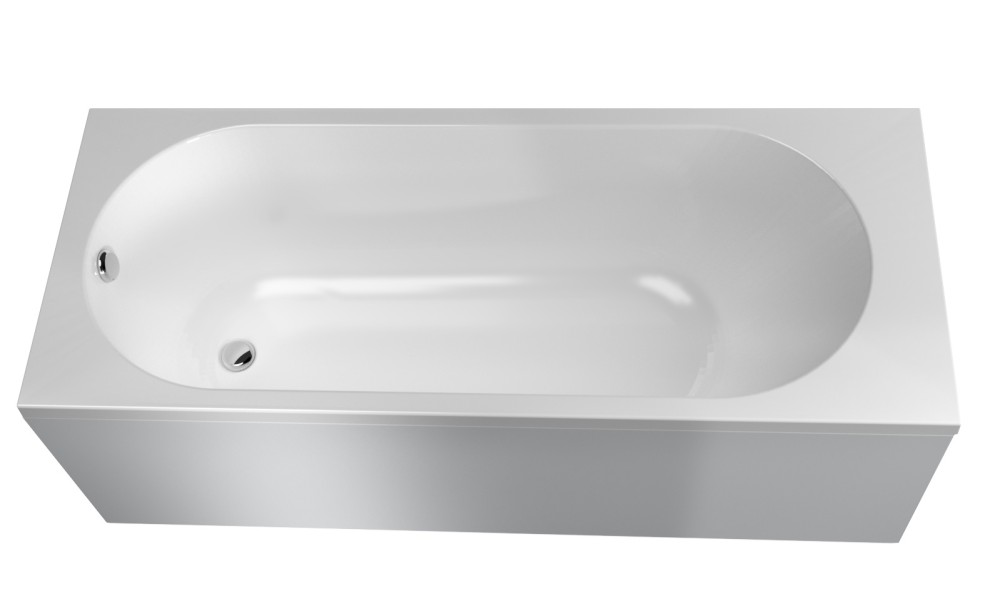Ванна ATLAS 1600x700 ( Панель FLAT 160; Рама разборная ПУ 160-165*70;Сифон для ванны автомат GC-4 600 мм доукомплектованный)