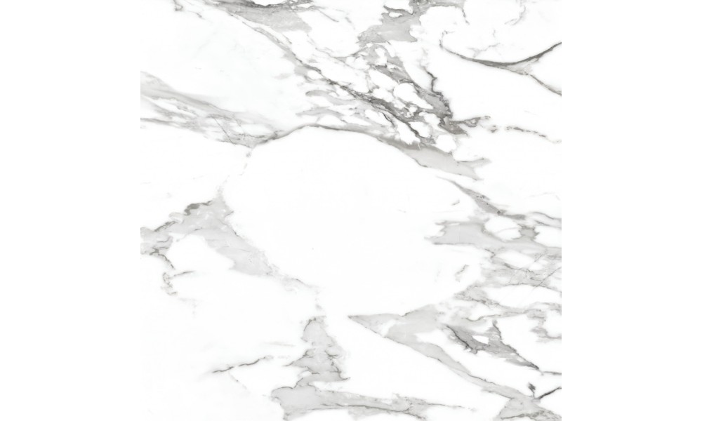 Керамический гранит 600х600х8мм Aristo белый, глазурованный полированный