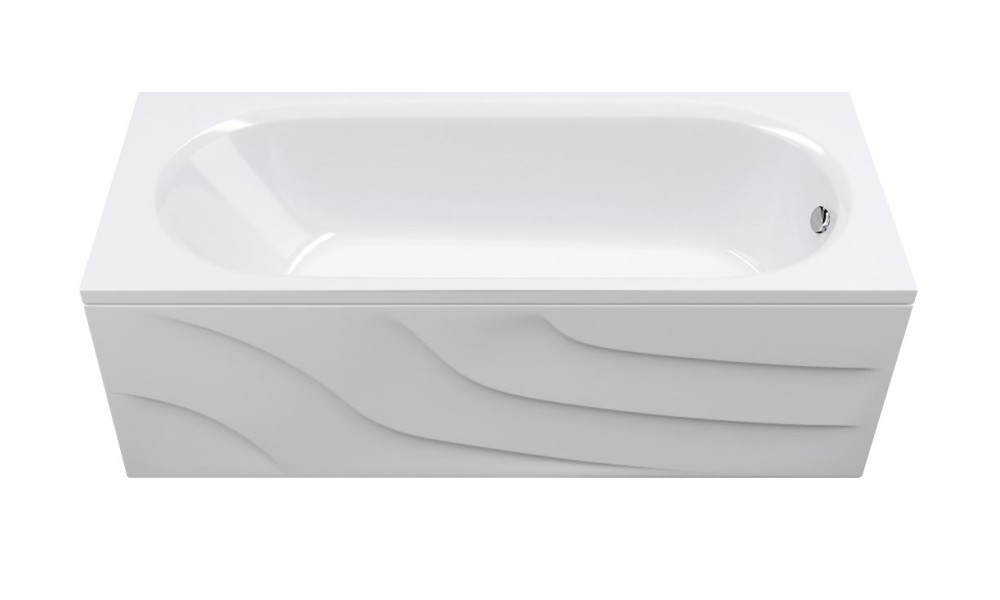 Ванна акриловая "Aida" 150*70 ( Лицевая панель СТАНДАРТ 1500; Рама разборная универсальная 1500; Сифон для ванны автомат GC-4 600 мм доукомплектованный)